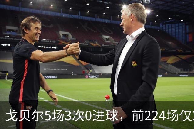 戈贝尔5场3次0进球，前224场仅2次，森林狼该减他时间了